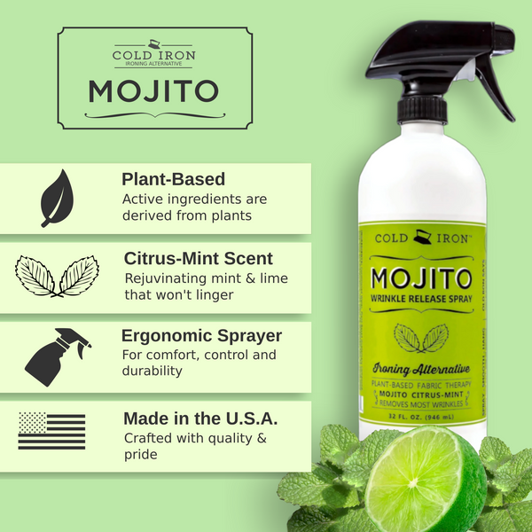 Mojito Wrinkle Releaser 32 0z Cold Iron Mojito Citrus Mint