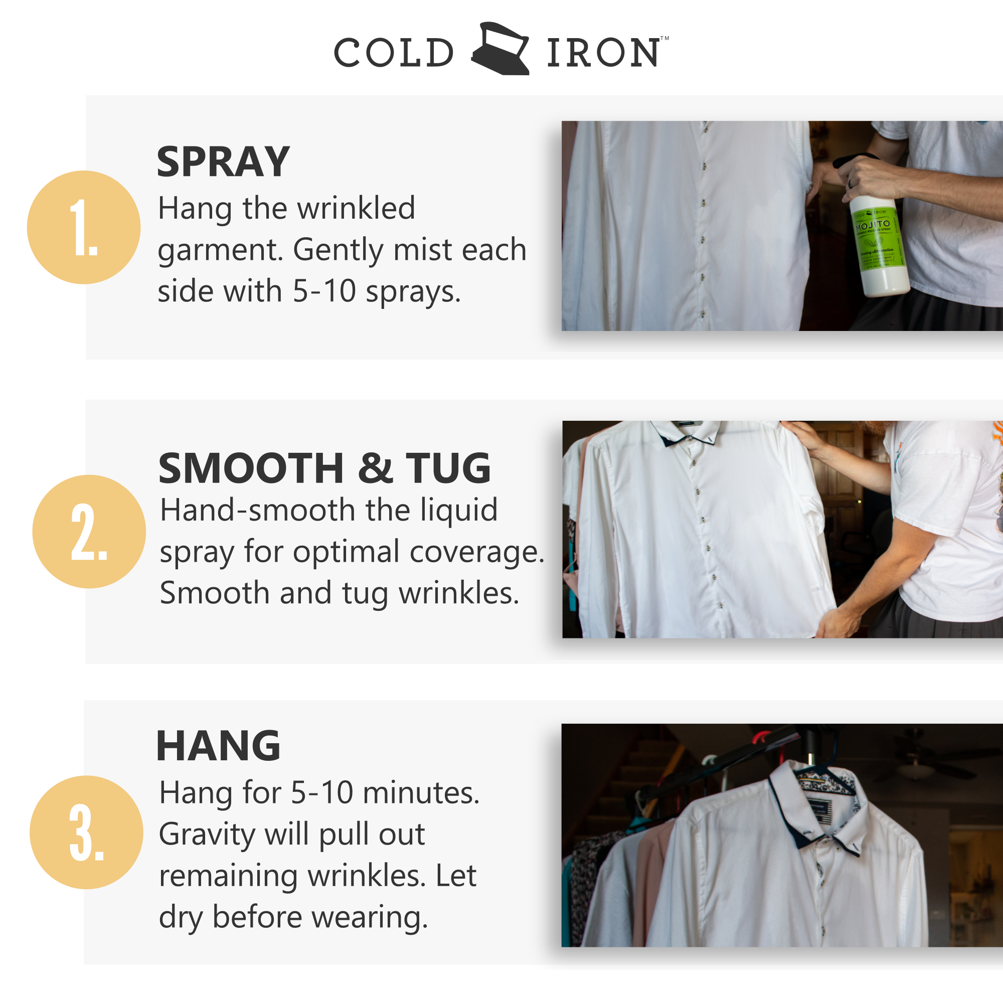 Fragrance-Free Wrinkle Releaser | 32 Oz Unscented Wrinkle Release Spray